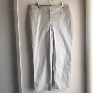 Talbots the perfect crop size 12